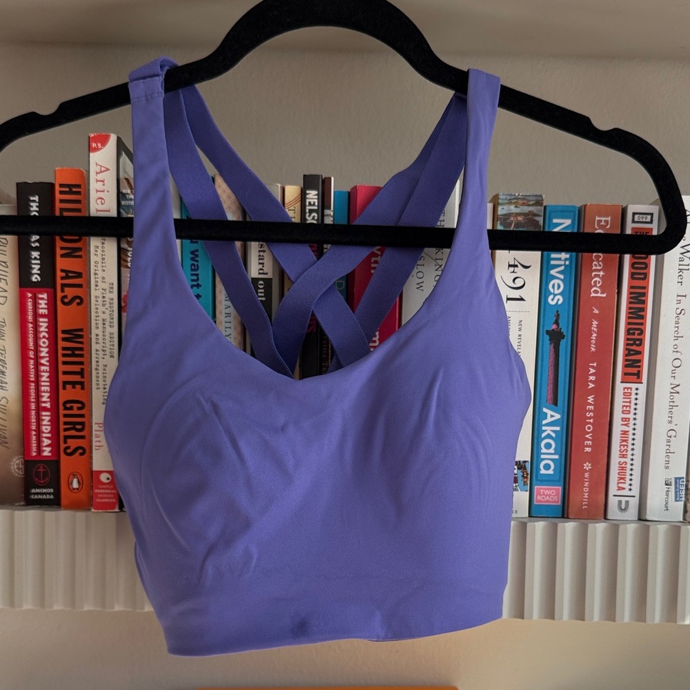 Lululemon Athletica Purple High Support Sports Bra